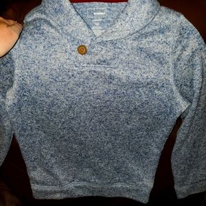 Boys shawl neck sweater